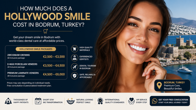 HOW MUCH DOES A HOLLYWOOD SMILE COST IN BODRUM, TURKEY