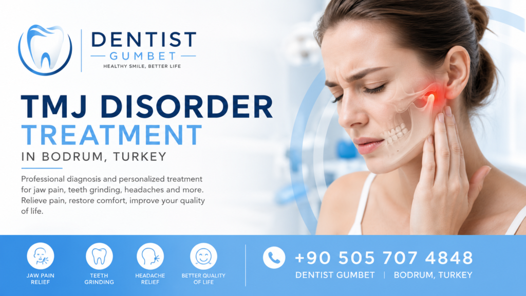 TMJ Disorder Treatment in Bodrum, Turkey – Dentist Gumbet